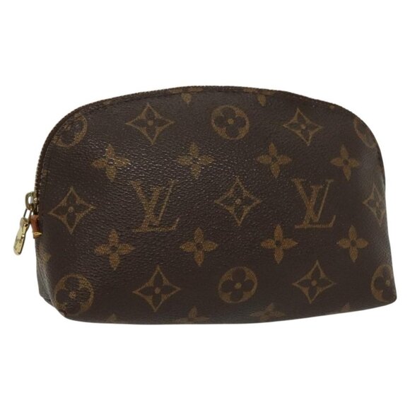 LOUIS VUITTON Monogram Pochette Cosmetic PM Pouch M43998 LV Auth 137257 - Picture 1 of 16